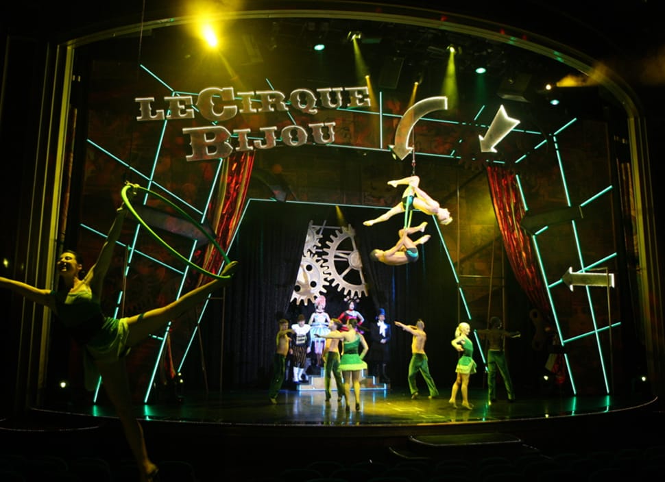 scenic art for le cirque bijou on norwegian cruise lines