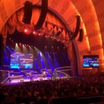 scenic solutions custom conference set for hillsong conference north american tour