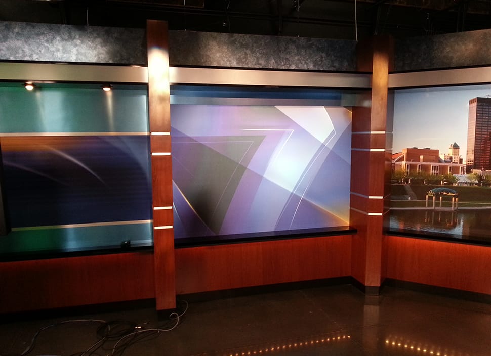 scenic solutions tv station set updates for whio tv