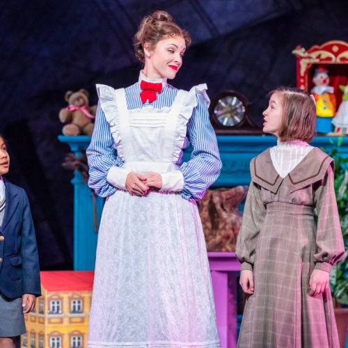 1-(6) Drury Lane Theatre, Mary Poppins - Mary Poppins, Micheal, and Jane