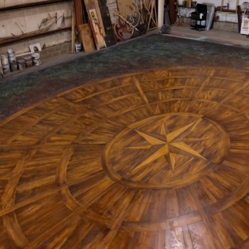 14 (2) Drury Lane Theatre - Wooden Floor Design