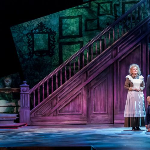 2-(2) Drury Lane Theatre, Mary Poppins - Banks House Set