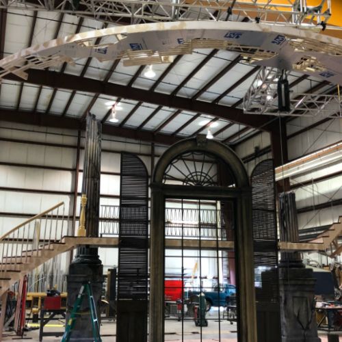 4 (4) Drury Lane Theatre - Spiral Staircase Building Process