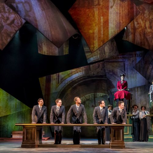 5-(3) Drury Lane Theatre, Mary Poppins - Bank Set