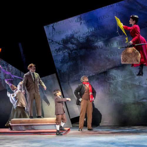 8-(1) Drury Lane Theatre, Mary Poppins - Mary Poppins Flying