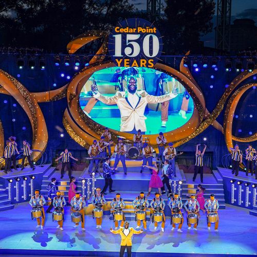 Cedar Point 150 Years celebration stage show