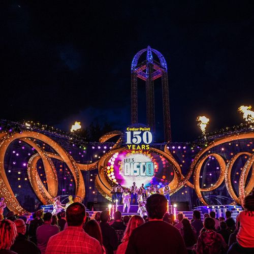 Cedar Point 150 Years celebration stage show