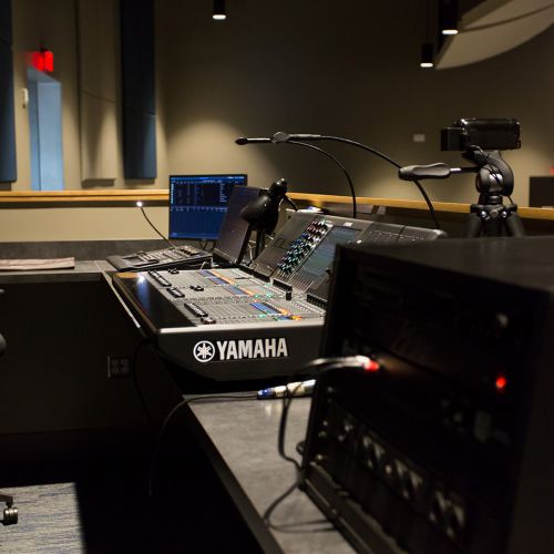 Scenic Solutions: Kettering Fairmont High School Kettering Fairmont High School - Auditorium Stage Control Room