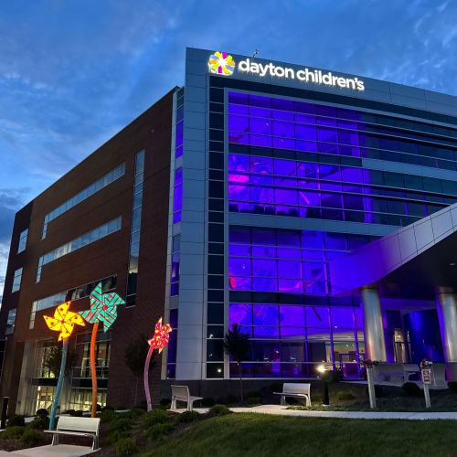 DaytonChildrensExteriorBlue DaytonChildrensExteriorBlue