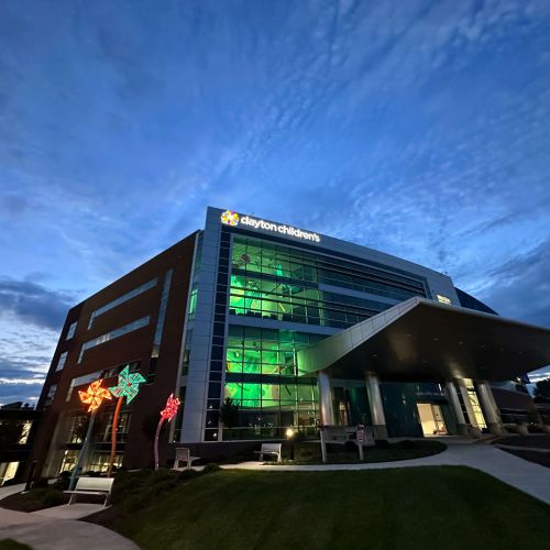 DaytonChildrensExteriorGreen DaytonChildrensExteriorGreen