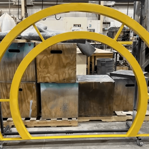 boonshoft-yellow-metal-frame-finished boonshoft-yellow-metal-frame-finished
