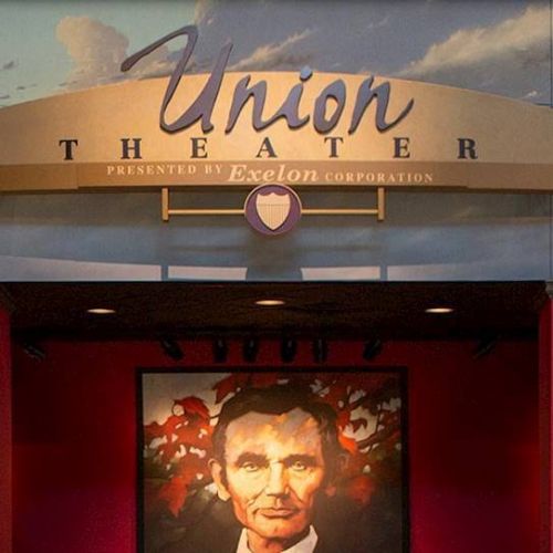 abraham-lincoln-presidential-museum-union-theater-entrance abraham-lincoln-presidential-museum-union-theater-entrance