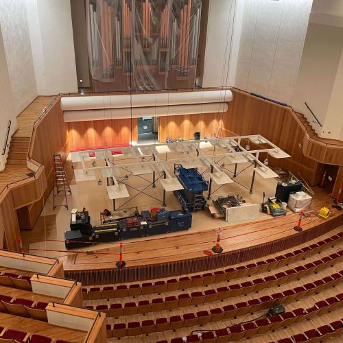 comstock-hall-acoustic-reflector-installation comstock-hall-acoustic-reflector-installation